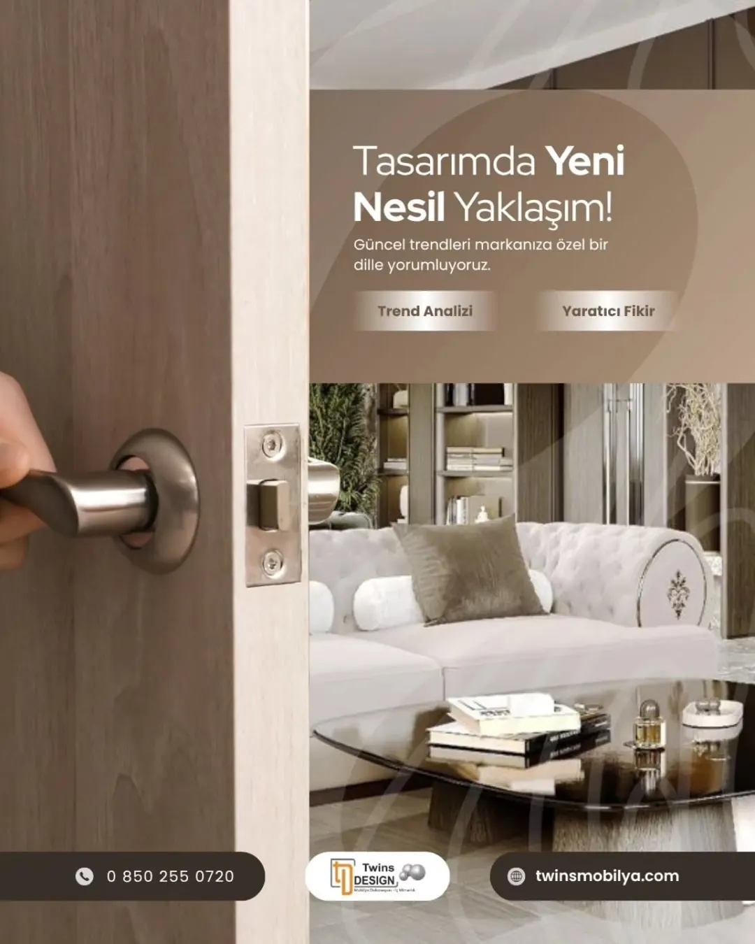 Twins Design — Tasarım trendleri konulu marka postu
